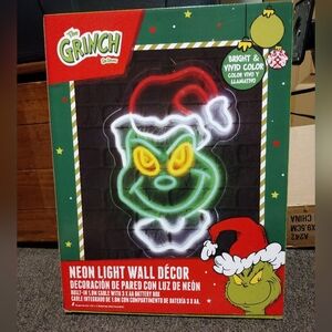 Dr Seuss The Grinch Neon Light Wall Decor